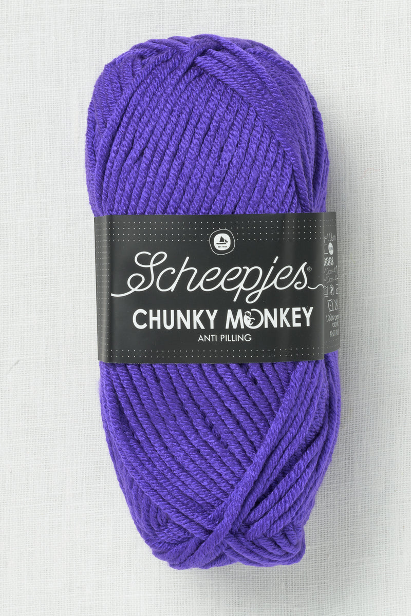 Scheepjes Chunky Monkey 2001 Deep Violet