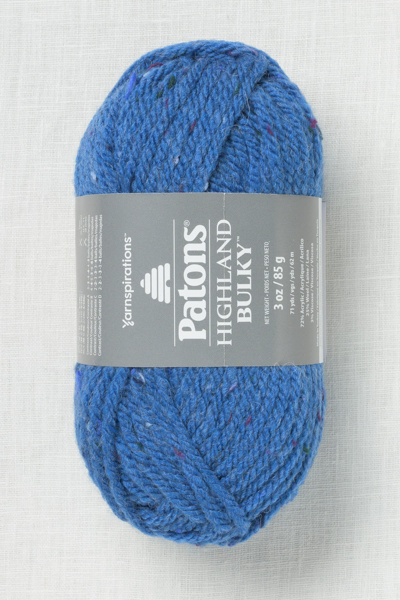 Patons Highland Bulky Tweed Indigo