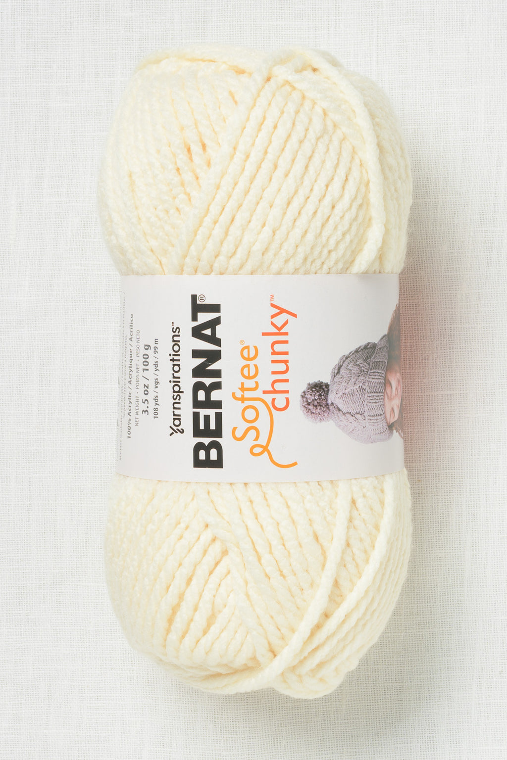 Bernat Softee Chunky 100g Natural