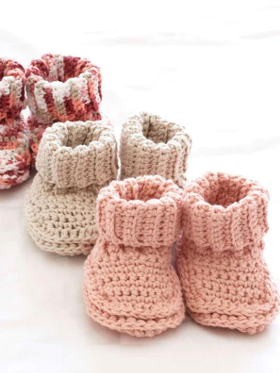 Baby's Booties Knit by Bernat