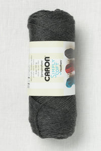 Caron Simply Soft Tweeds & Heathers Charcoal