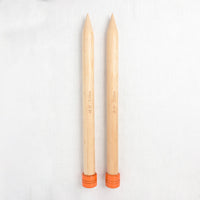 KnitPro (Knitter's Pride) Jumbo Birch Single Point 14"