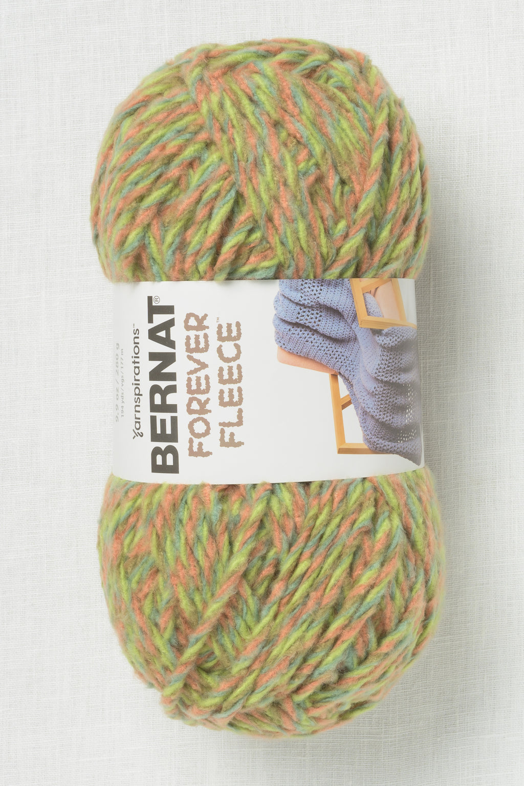 Bernat Forever Fleece Croton Green