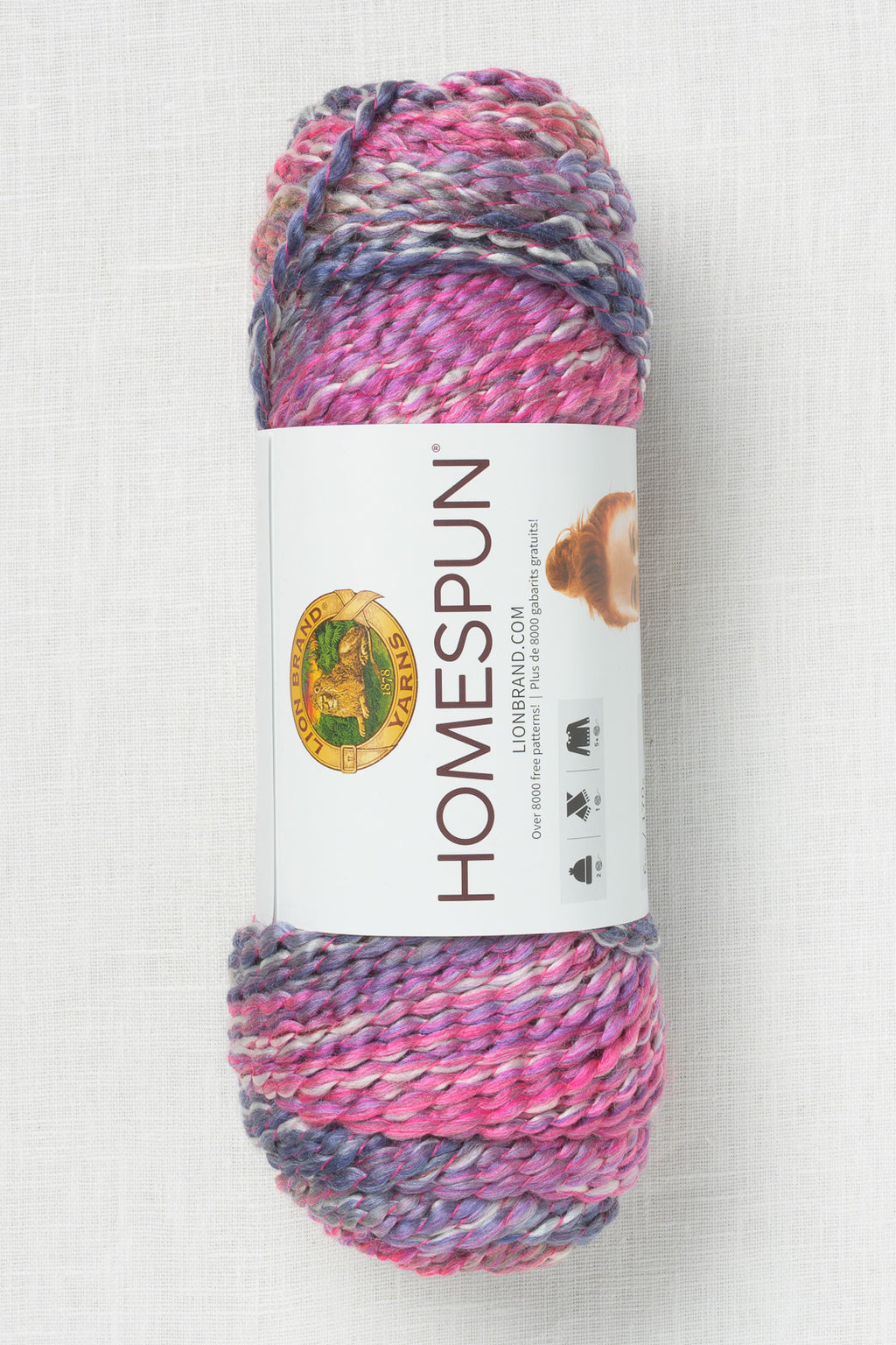 Lion Brand Homespun 411A Mixed Berries