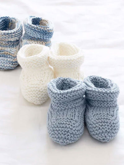 Baby's Booties Crochet by Bernat