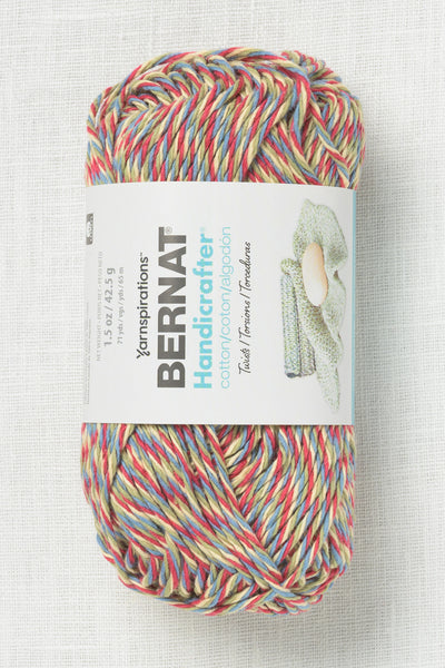 Bernat Handicrafter Cotton Prints and Ombres 42g Cottage Twist