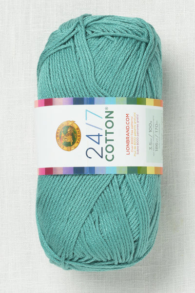 Lion Brand 24/7 Cotton 178C Jade