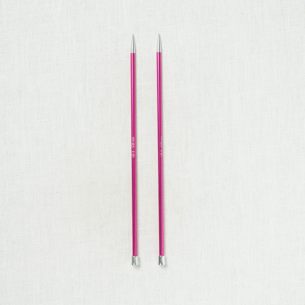 KnitPro (Knitter's Pride) Zing Single Point Needle Set 10" (Limited Edition)