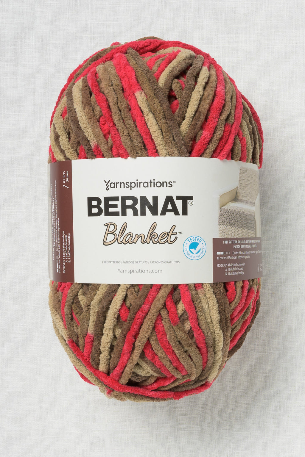 Bernat Blanket Raspberry Trifle