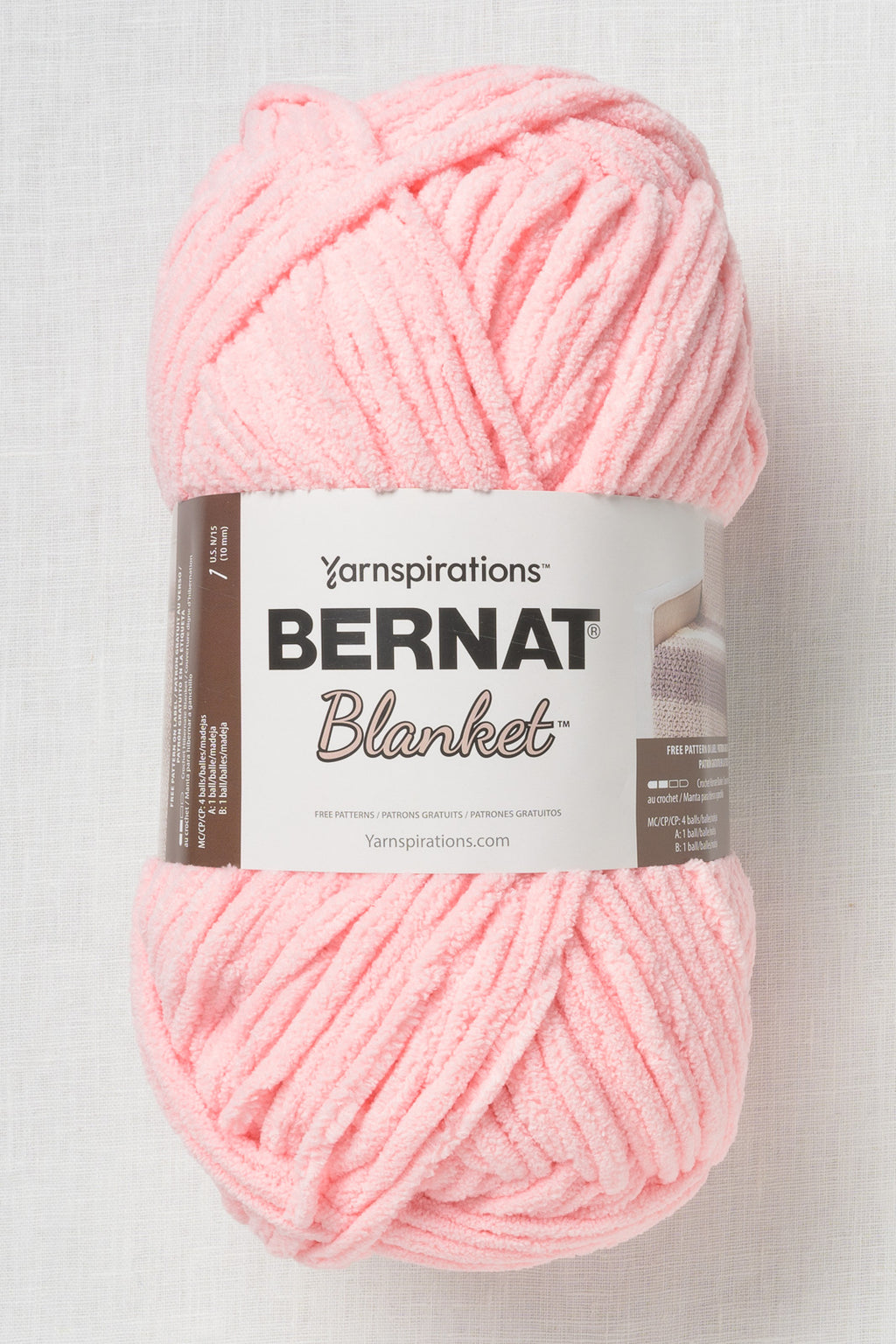 Bernat Blanket Tan Pink