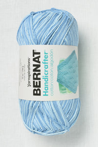 Bernat Handicrafter Cotton Prints and Ombres 340g Faded Denim