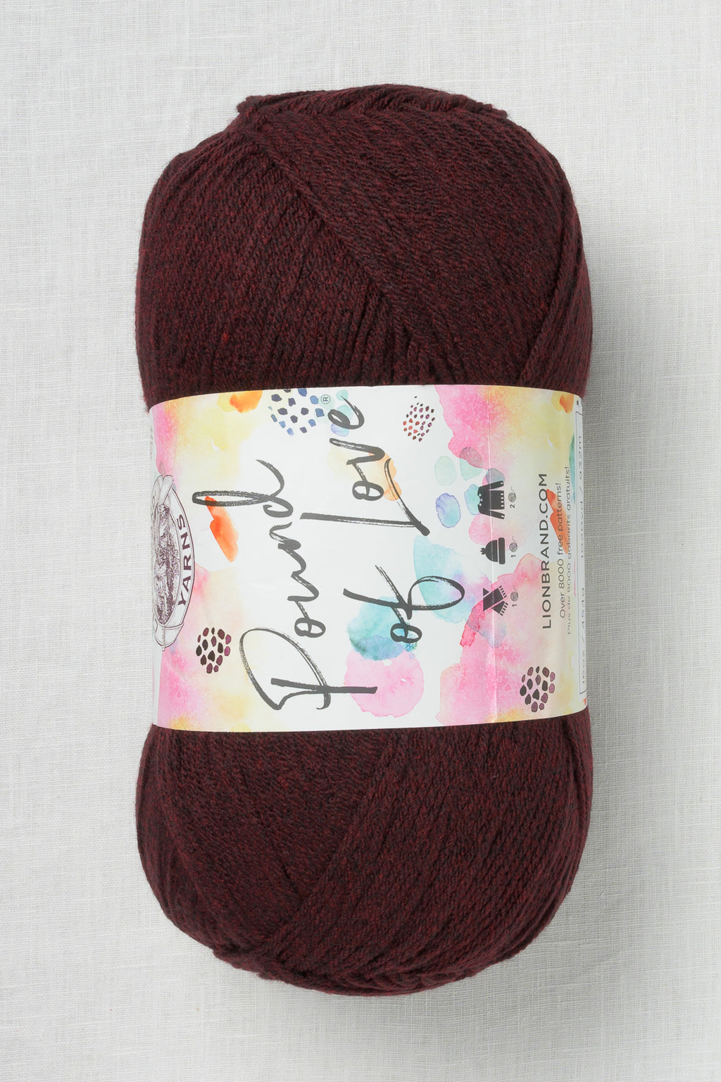 Lion Brand Pound of Love 143 Claret