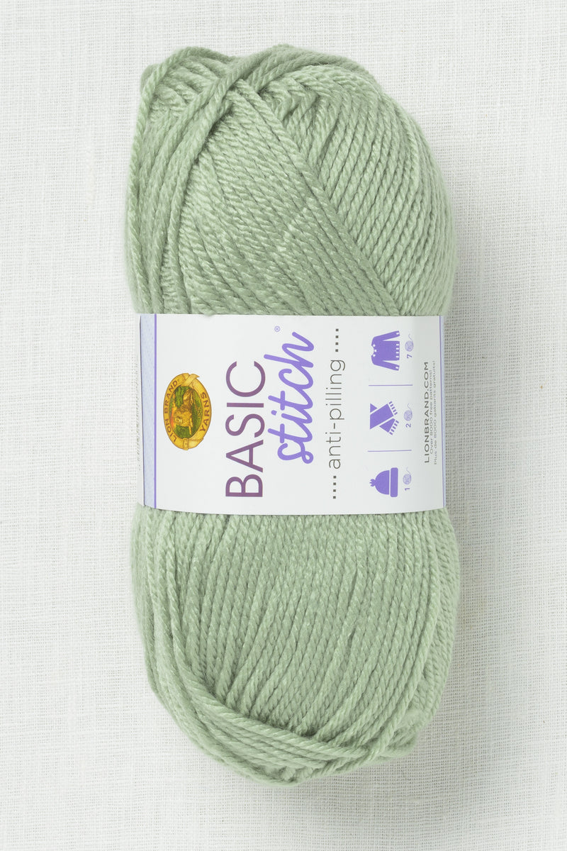 Lion Brand Basic Stitch Anti Pilling 173A Sage