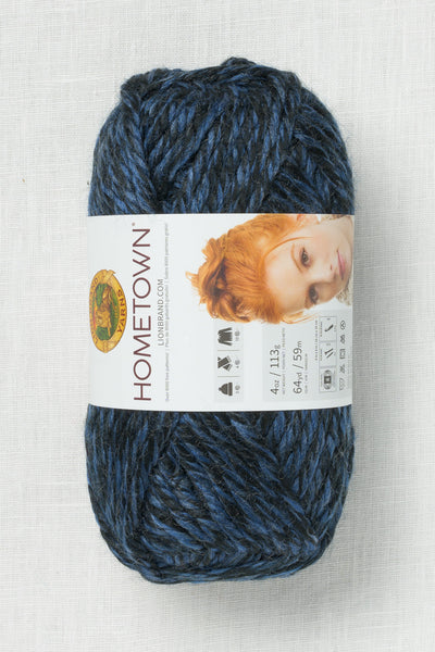 Lion Brand Hometown 224H Milwaukee Midnight (113g)