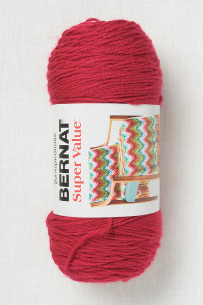 Bernat Super Value Cherry Red