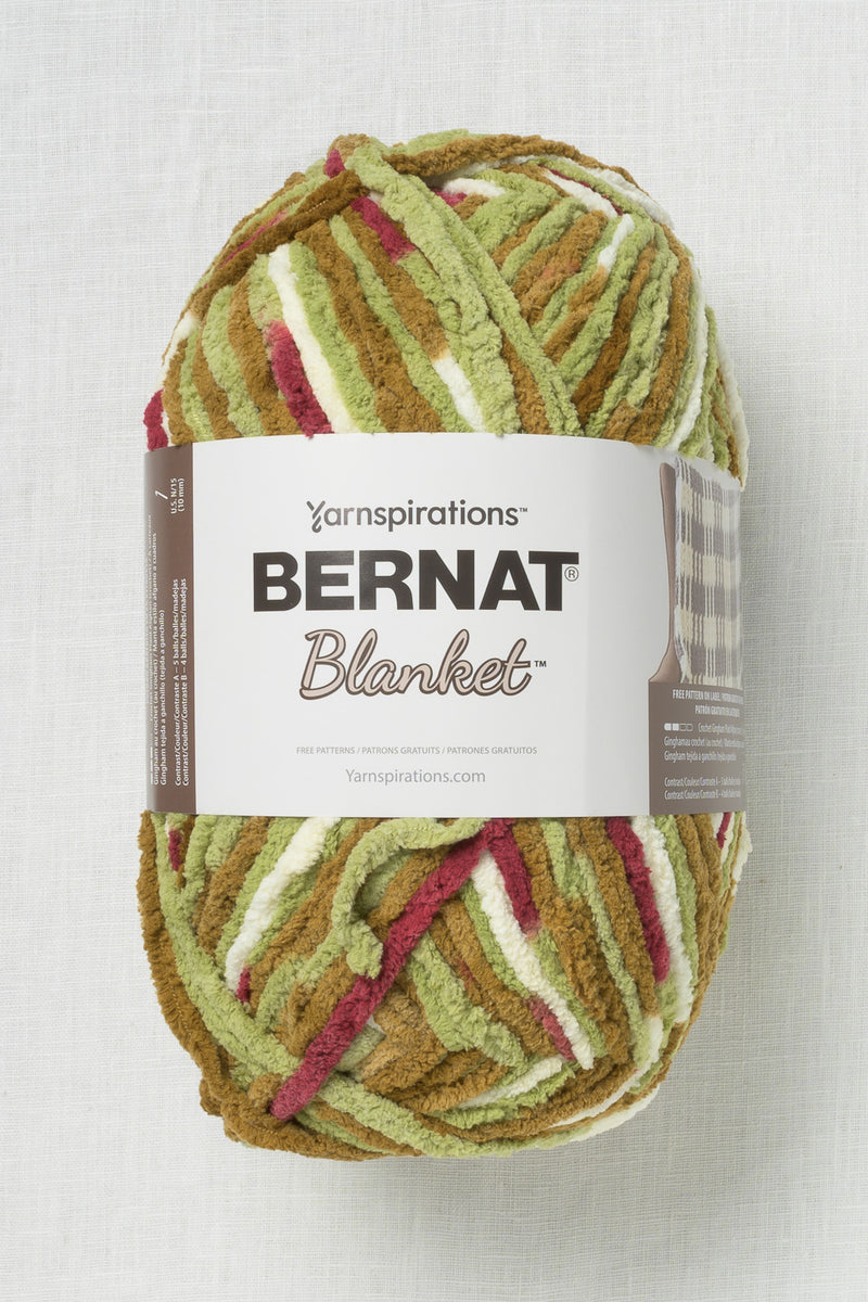 Bernat Blanket Plum Fields