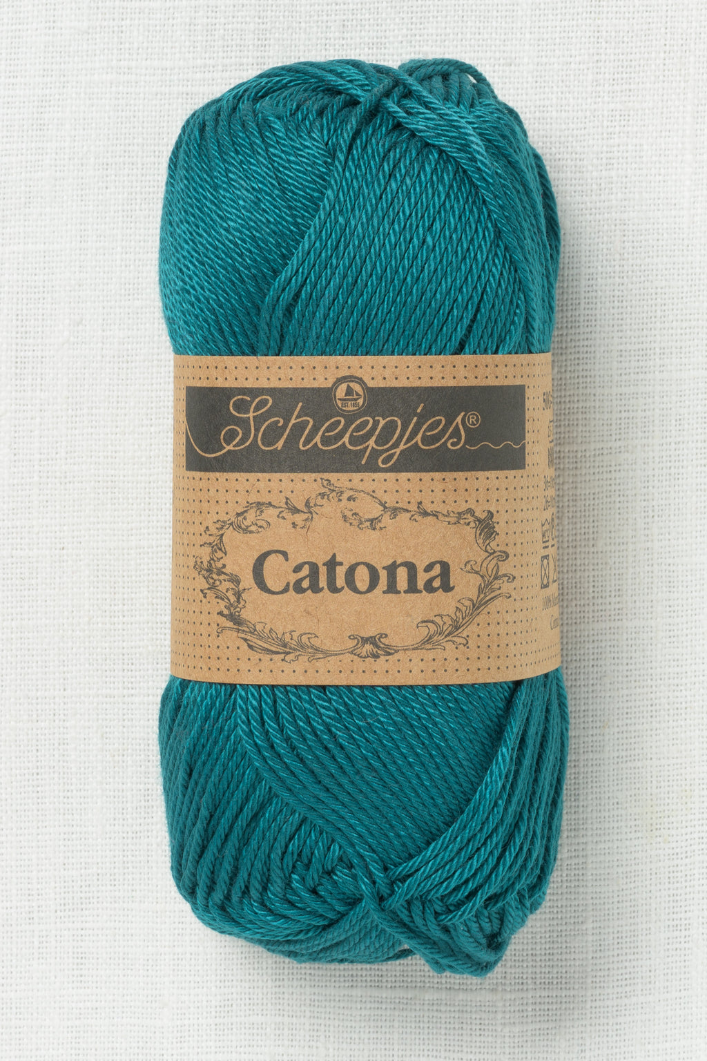 Scheepjes Catona 50g 401 Dark Teal