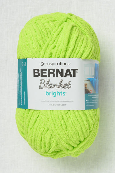 Bernat Blanket Bright Lime