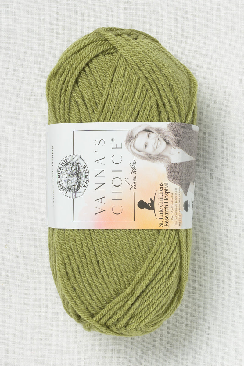 Lion Brand Vanna's Choice 173E Dusty Green