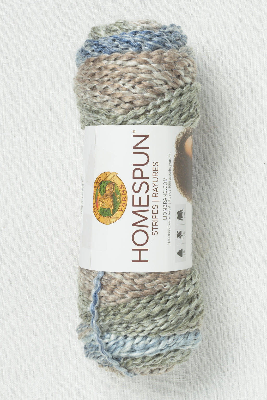 Lion Brand Homespun 225D Beachside Stripes