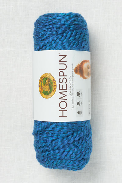 Lion Brand Homespun 368 Montana Sky