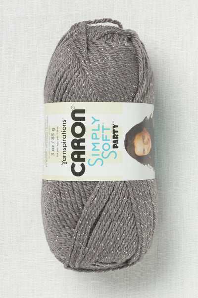 Caron Simply Soft Party Platinum Sparkle