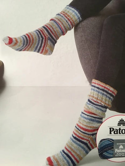 Basic Knit Socks by Patons