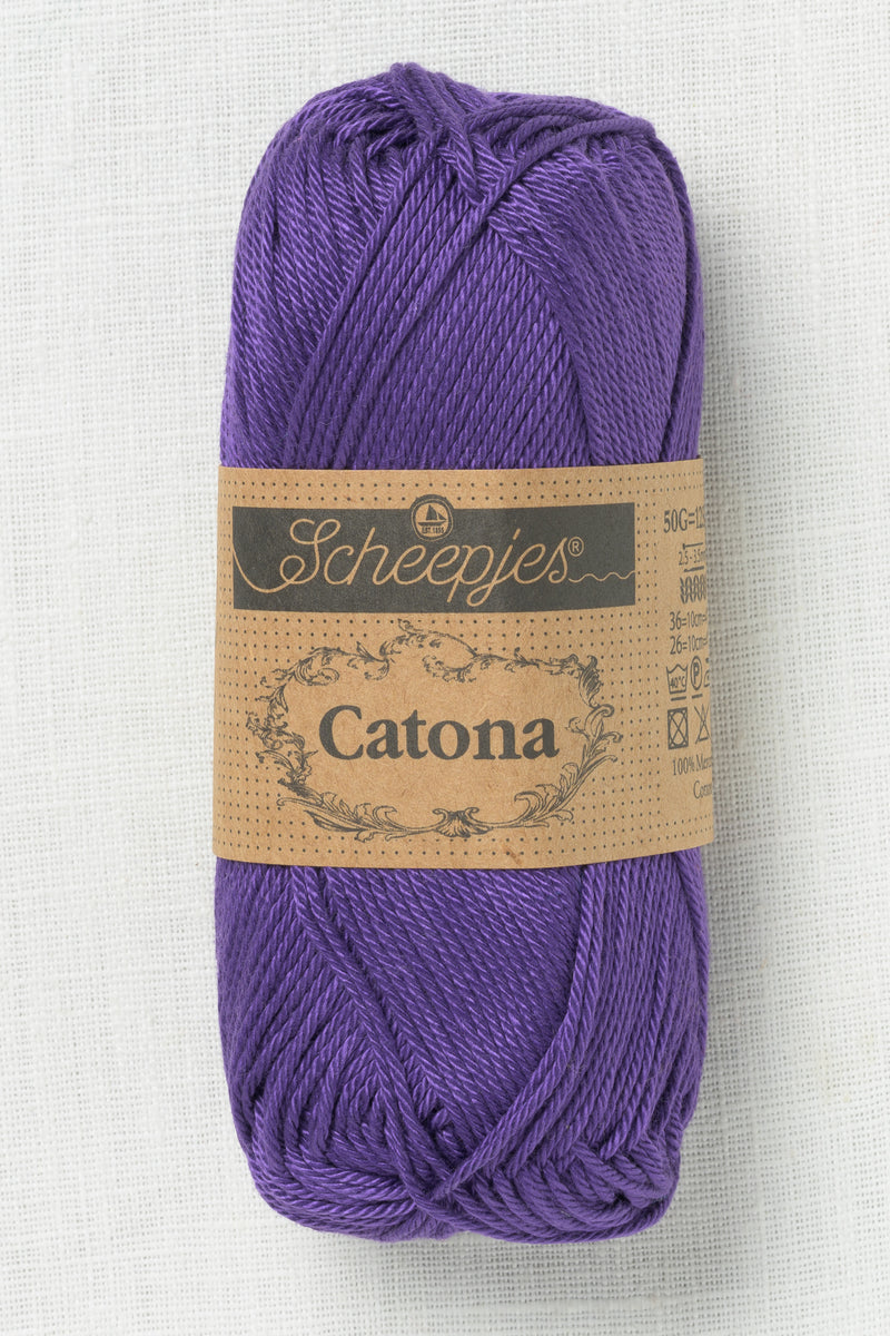 Scheepjes Catona 50g 521 Deep Violet