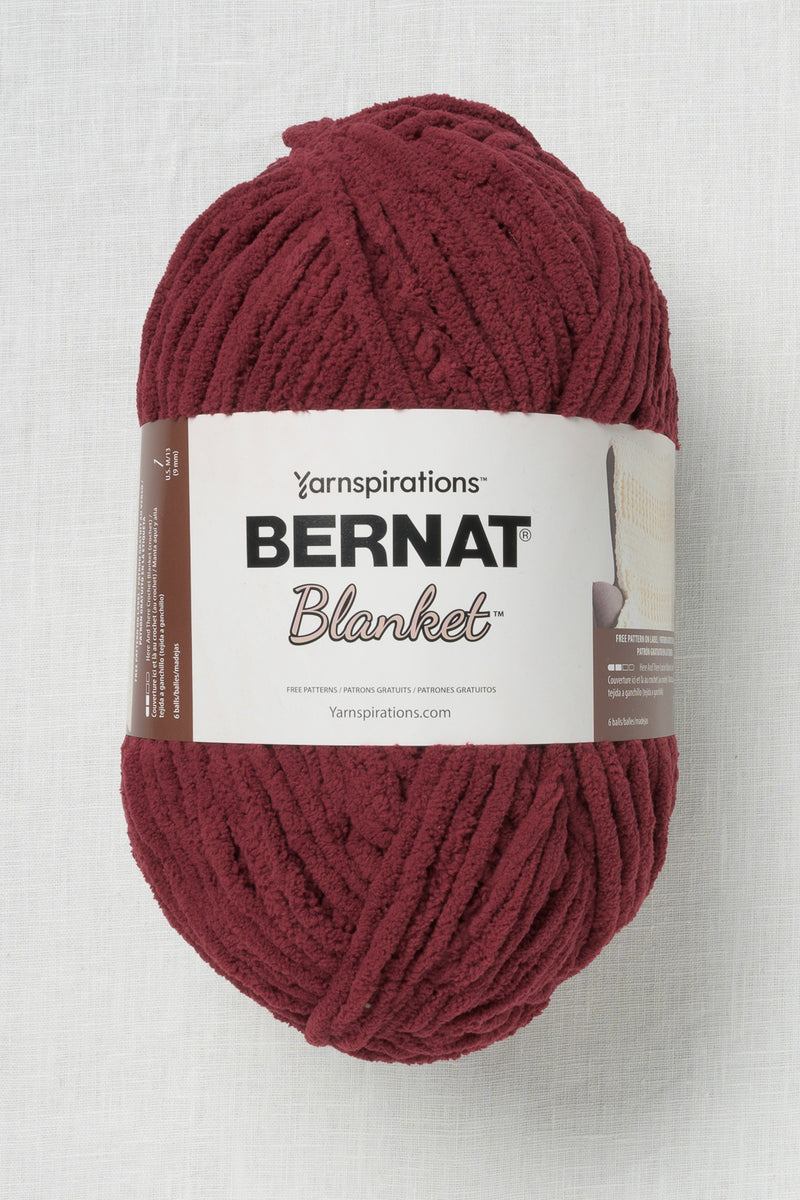 Bernat Blanket Purple Plum