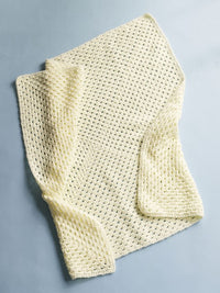 Purely Square Baby Throw by Lion Brand Yarn