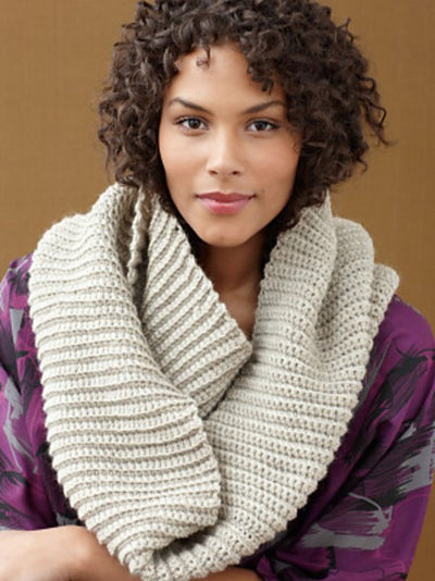 Charing Cross Cowl by Lion Brand Yarn