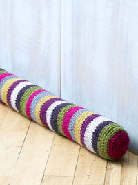 Striped Draft Stopper #90693AD by Lion Brand Yarn