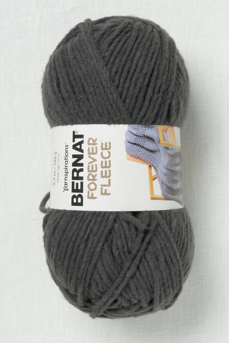 Bernat Forever Fleece Coal