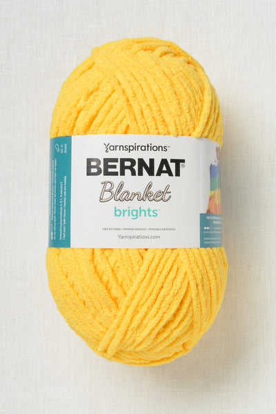 Bernat Blanket School Bus Yellow