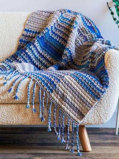 Crochet Plaid Blanket