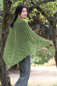 Feathers Shawl by Therese Chynoweth