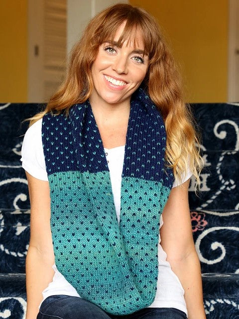 F747 Dotted Cowl by Vanessa Ewing