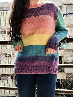 Cobble Hill Pullover by Heather Lodinsky