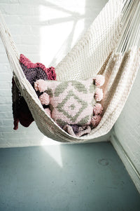 Boho Pom-Pom Pillow