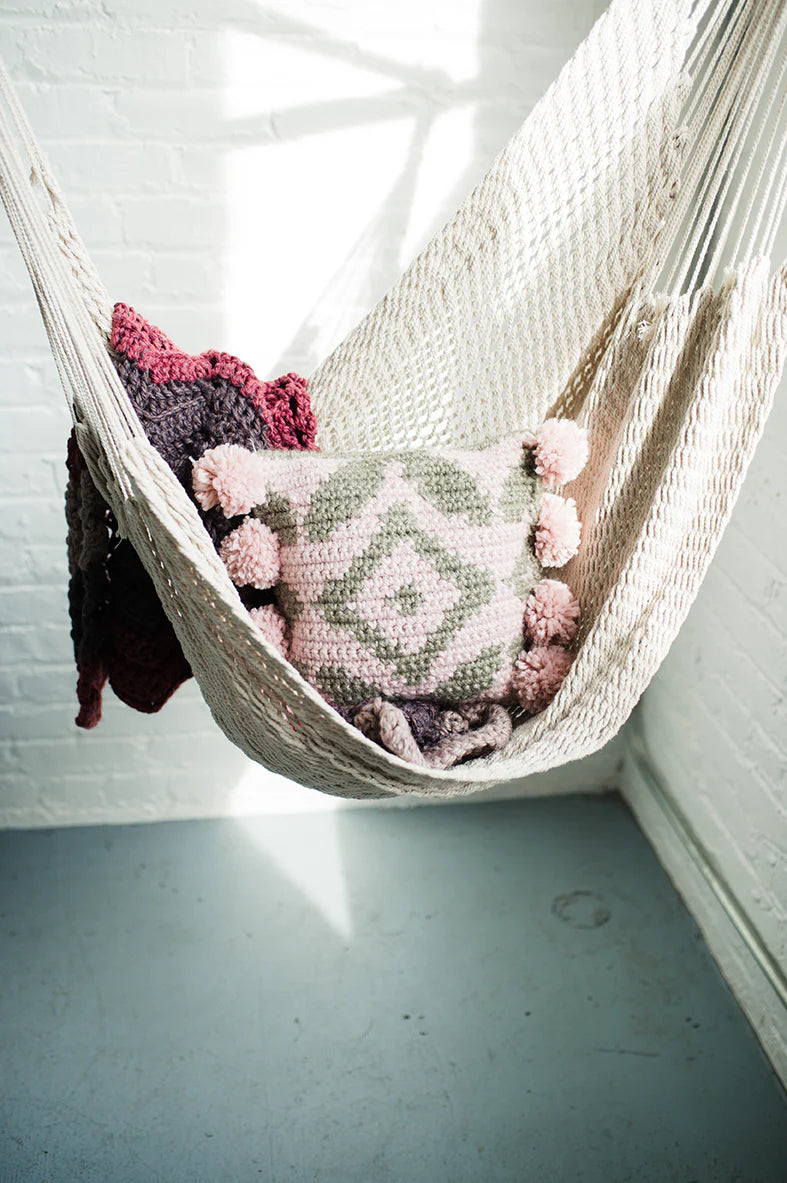 Boho Pom-Pom Pillow