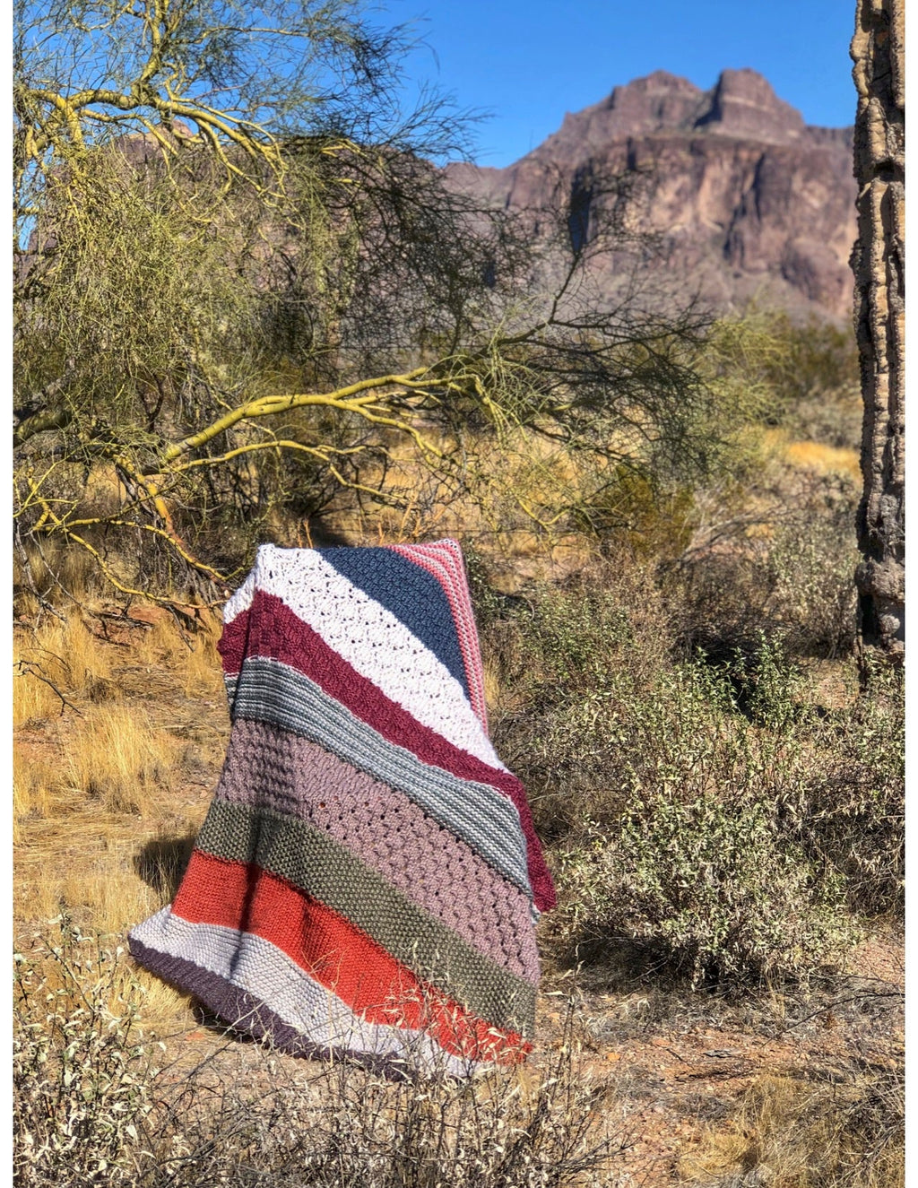 Knit Sedona Throw