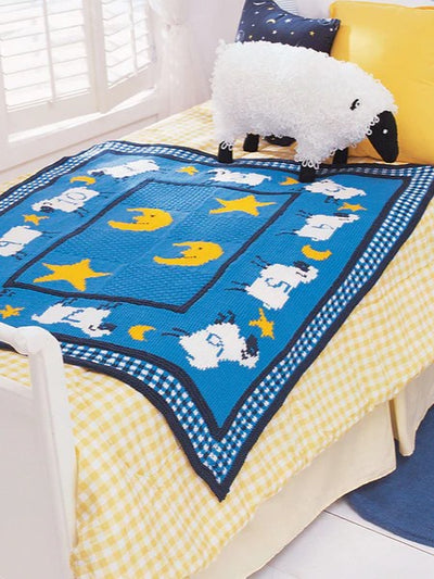 Counting Sheep Blanket by Patons