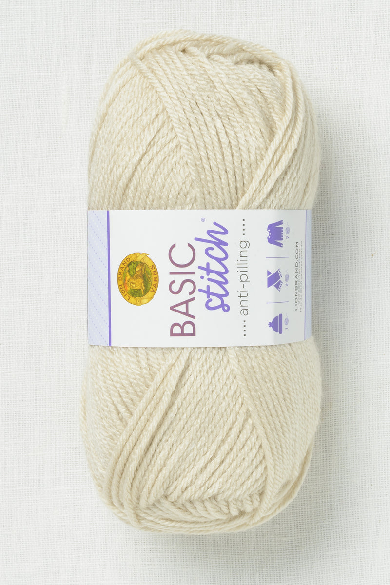 Lion Brand Basic Stitch Anti Pilling 410F Beige Heather