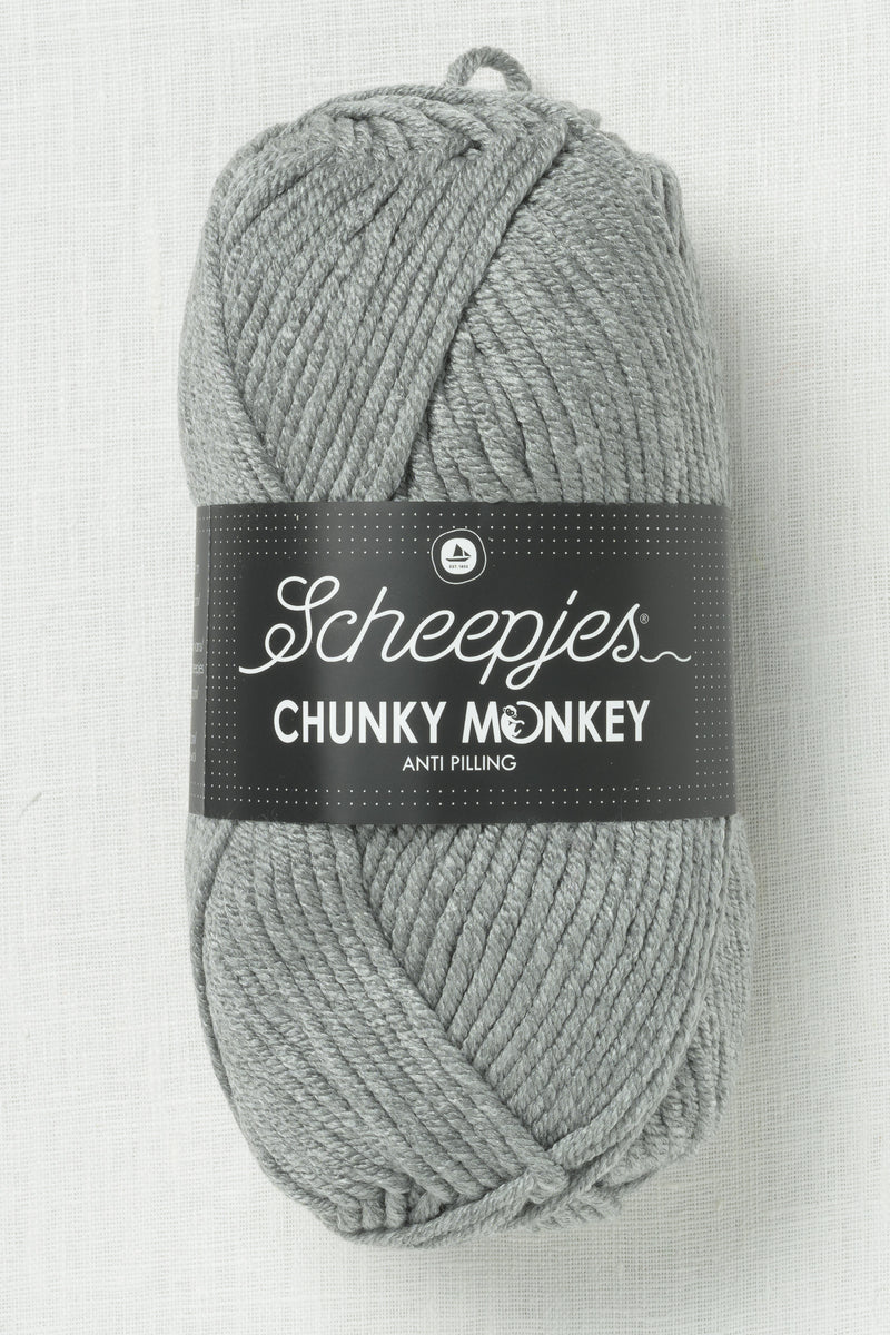 Scheepjes Chunky Monkey 1099 Mid Grey