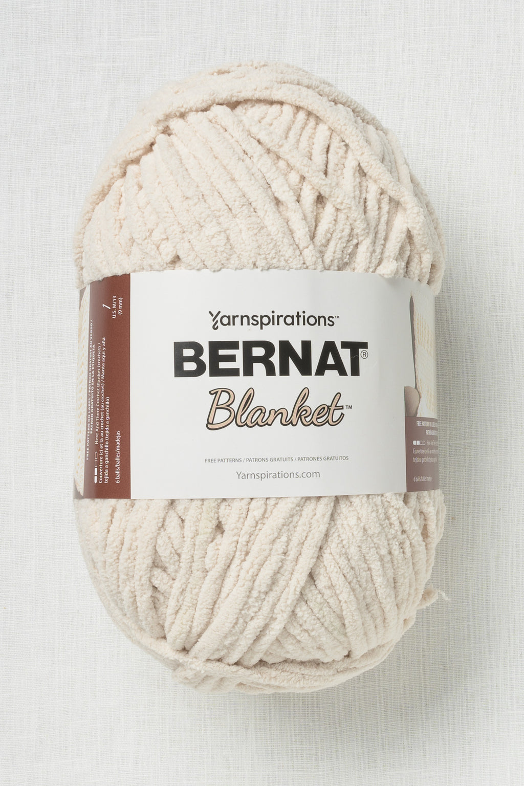 Bernat blanket white sale