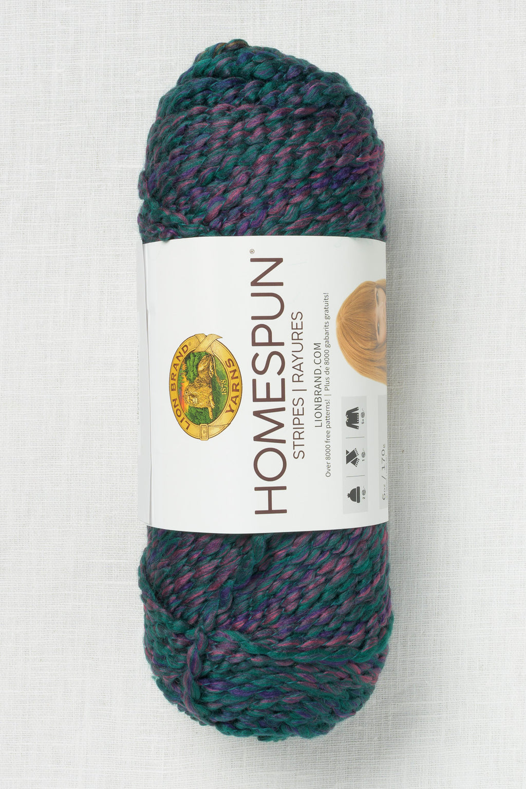 Lion Brand Homespun 236B Celestial Stripes