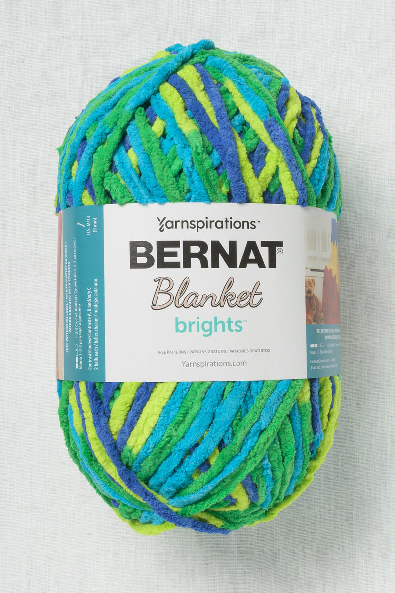 Bernat Blanket Blue Flash