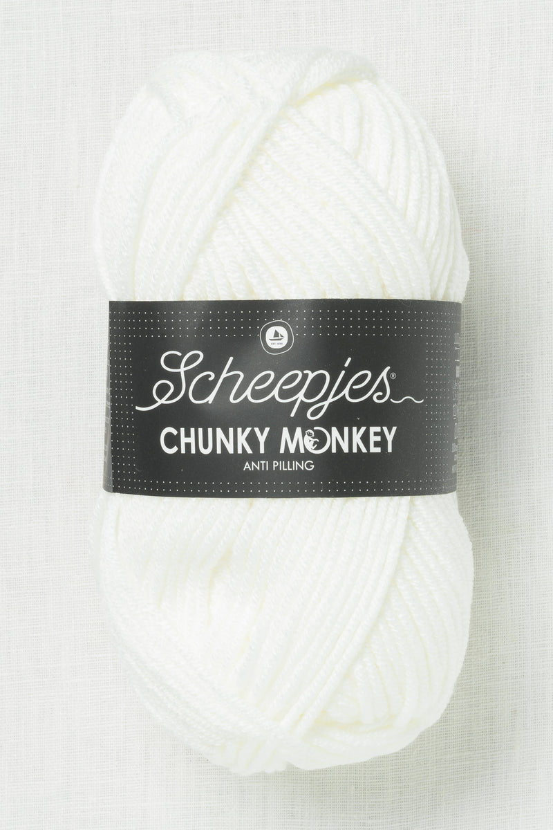 Scheepjes Chunky Monkey 1001 White