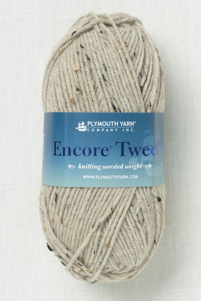 Plymouth Encore Worsted Tweed 1237 Granola