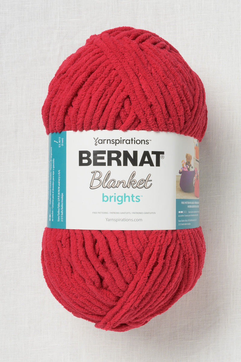 Bernat yarn red sale